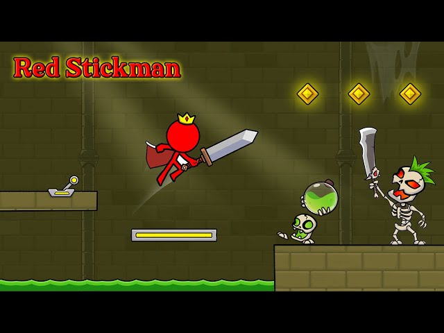 Red Stickman Animation Fighting Stick action free game Level 41-50 + BOSS  Walkthrough + 38 FUN FACTS - CDA