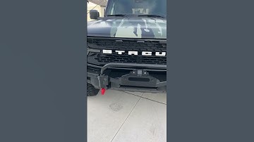 Thumbnail of This winch mount relocates Camera & sensors for the Bronco #fordbronco