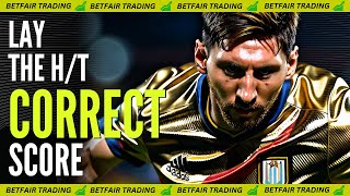 Lay the Half-Time Correct Score Strategy | Sports-IQ Tutorial for Profitable Football Trading screenshot 2