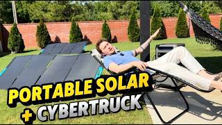 Can the Anker Solix F3800+ Solar Charge the Cybertruck?
