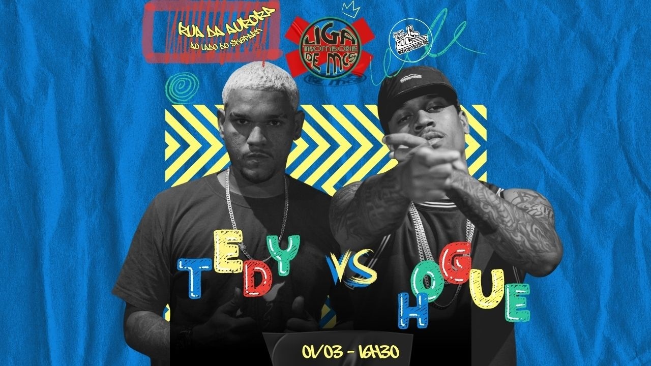 HOGUE vs TEDY - Liga Trombone de MCs #round10