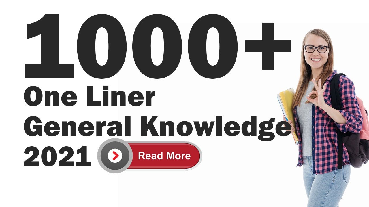 1000+ One Liner General Knowledge PDF in Hindi & English - YouTube