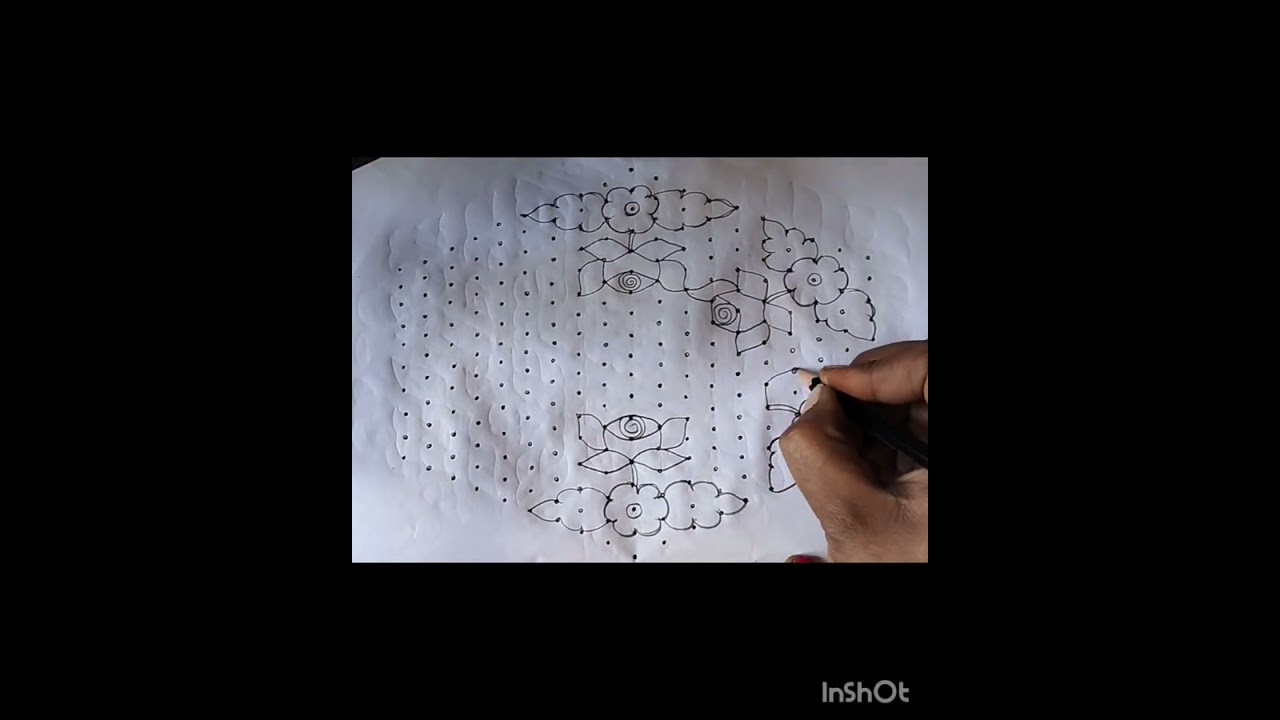 Big beautiful kolam 🌺pongal an compition rangoli 🌺all festival special rangoli 🌺creative design🌼🍀...