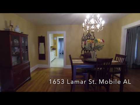 1653 Lamar St, Mobile, AL home video tour