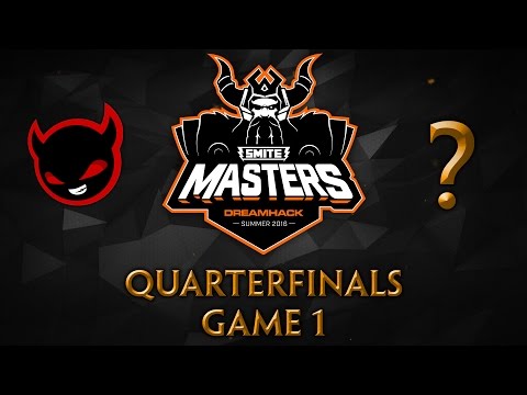SMITE Masters Quarterfinals - Enemy vs. Winner of Placement Round (Game 1)