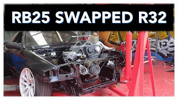 RB25DET SWAPPED SKYLINE || Install 😁