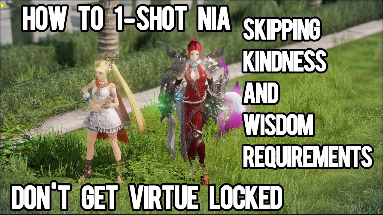 Lost Ark Nia Rapport 1shot Virtue BYPASS KINDNESS & WISDOM REQ