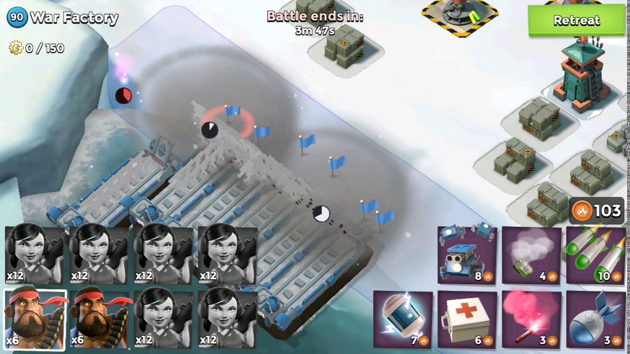 Boom Beach - War Factory Feb/16/2017 [Live]