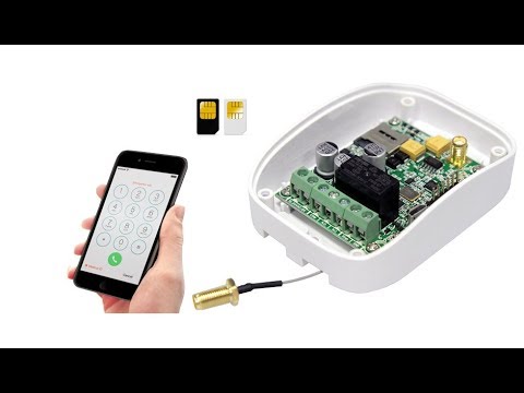 Новый GSM модуль открытия ворот и шлагбаумов