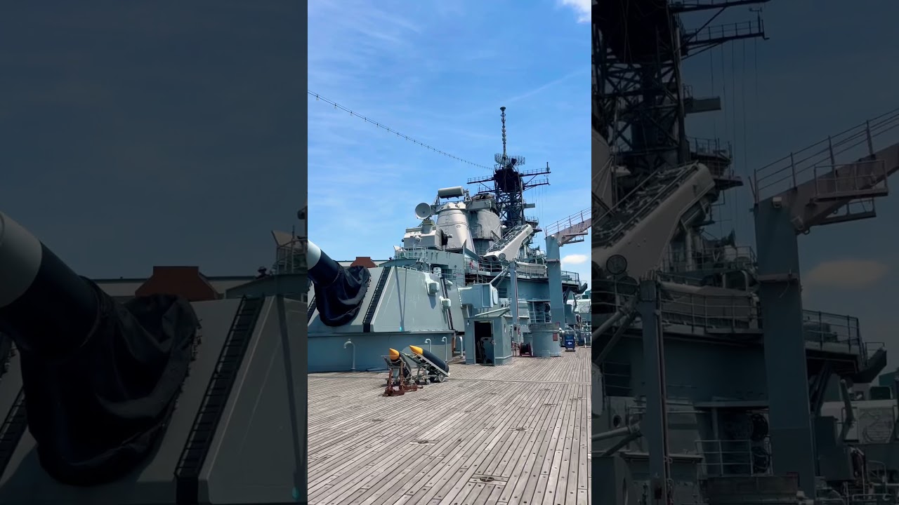 USS Wisconsin BB-64 Vid 3 