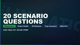 Practice Exam Walkthrough: 20 Scenario Questions | AWS Certified Data Engineer Associate