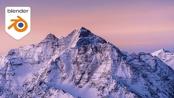 How to Create Realistic Mountains in Blender 3D – Easy Tutorial for Beginners