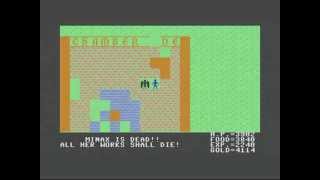 Commodore 64: Ultima 2 game ending by Sierra Online