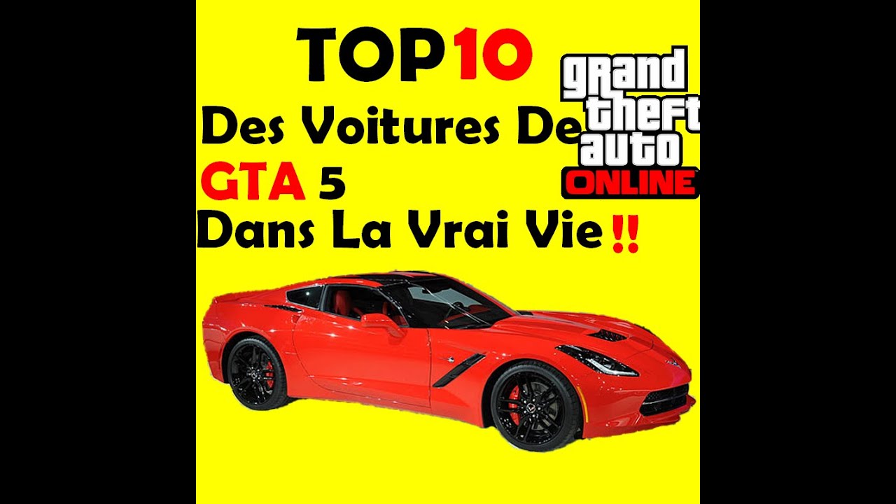 top 10 des voiture de gta 5 dans la vrai vie 2 top 10 des voiture de gta 5 dans la vrai vie 2