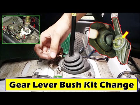 How to Change Gear Lever Bush kit || #GearLever || #GearLeverBushkit ||