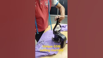 Garments GSM Cutting Latest Machine