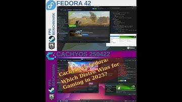 Cachyos VS Fedora Linux | Linux Gaming Benchmarks