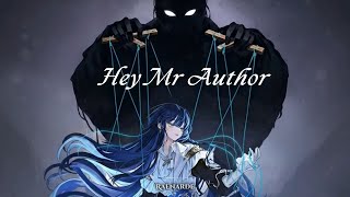 Hey Mr Author Official Lyric Video