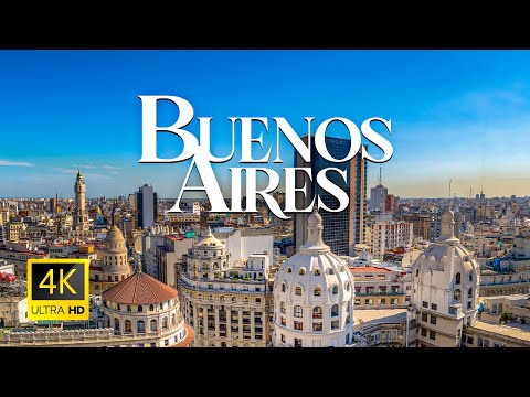 4K Ultra HD Drone Footage of Buenos Aires, Argentina