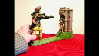 'WILLIAM TELL' Original Cast Iron Mechanical Bank