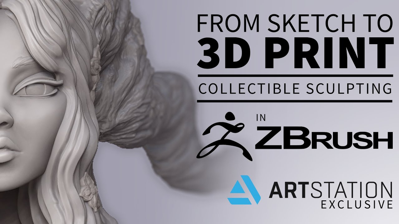 collectable figure 3d printing zbrush