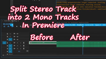 How to Script Splitting a Stereo Event into Two Mono Events in Premiere Pro