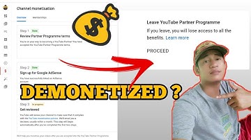 HOW TO GET BACK YOUTUBE MONETIZATION |  AFTER LEAVING THE YOUTUBE PARTNER  PROGRAM 2021