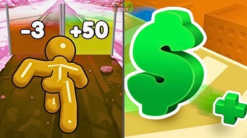 TALL MAN RUN vs DIGIT SHOOTER || Epic Brain Odyssey || Epic Android gameplay walkthrough || #0071