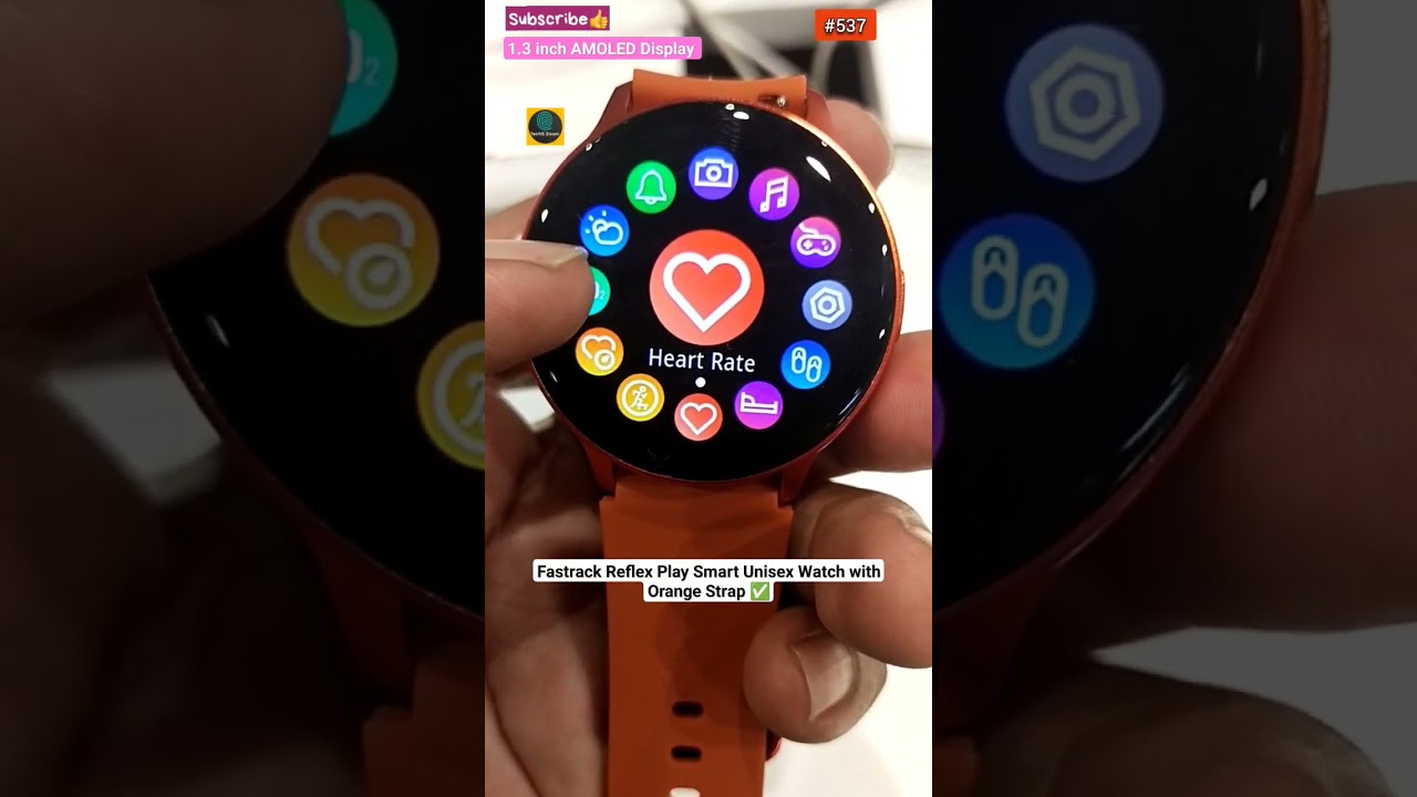 fastrack reflex play with cool orange strap 🔥🧐 | Price 3,695 ✅ | 