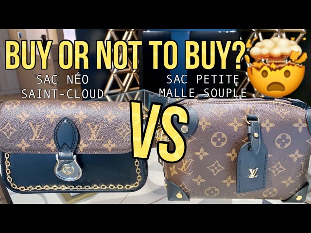 A Glimpse: Louis Vuitton SAC PETITE MALLE SOUPLE vs SAC NÉO SAINT