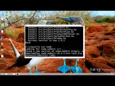 How to install HIDE from haxelib