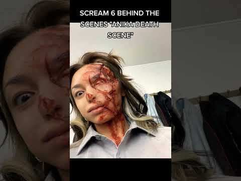 Scream 6 Behind the Scenes Anika #shorts #scream6 #screamvi