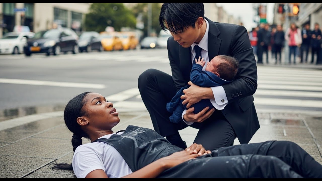 Black Woman Gave Birth On The Street… A Korean Doctor Stepped In — Now Her Past Comes Back