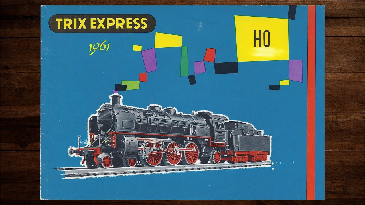 TRIX EXPRESS Katalog 1961 – Modellbahn, Modelleisenbahn, H0