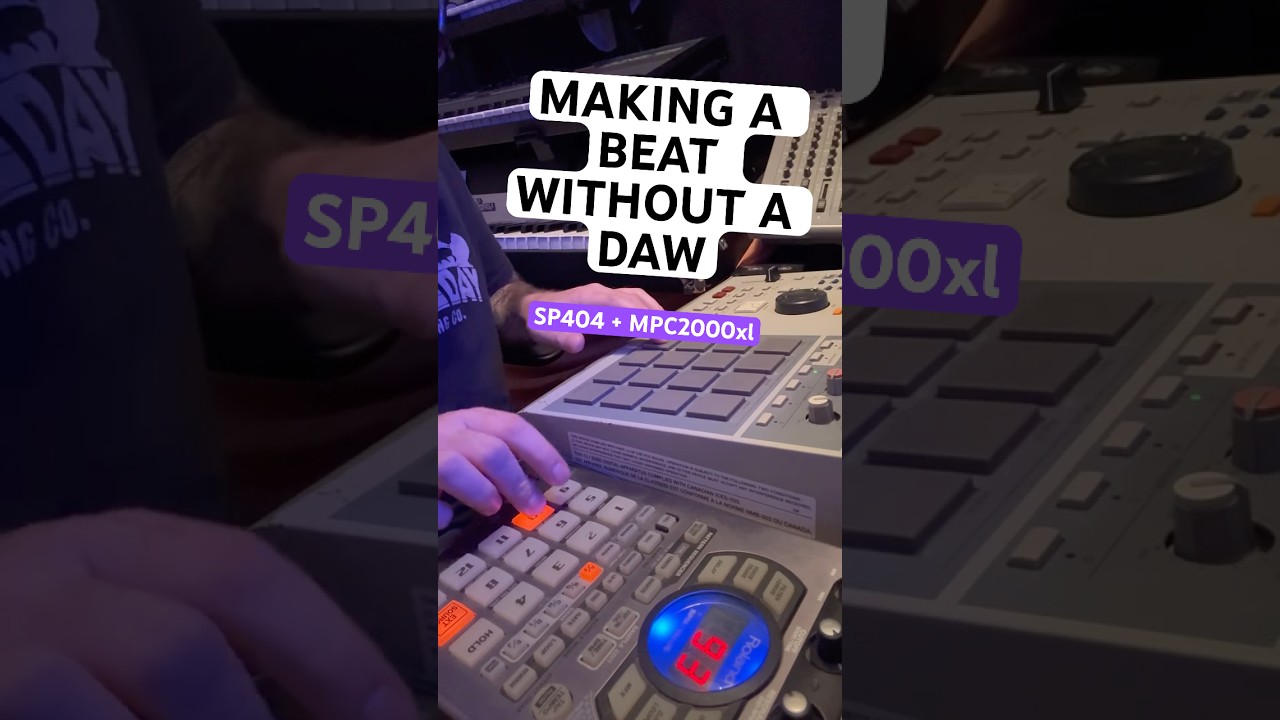 Making a Beat without a DAW 