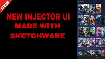 New injector ui made with sketchware(Free Project)