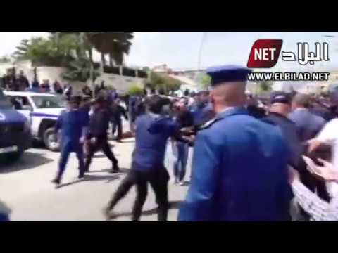 شاهدوا لحظة خروج المدير العام للأمن الوطني الأسبق عبد الغني هامل من محكمة تيبازة
