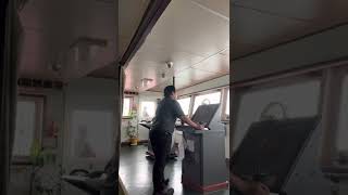 Tandem Mooring Operation of Shuttle Tanker for loading crude oil at FPSO.