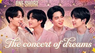 The concert of dreams one short movie 🍿🎥#bts #vkookcute#taekooklover #btsarmy #btsmember#btsforever 