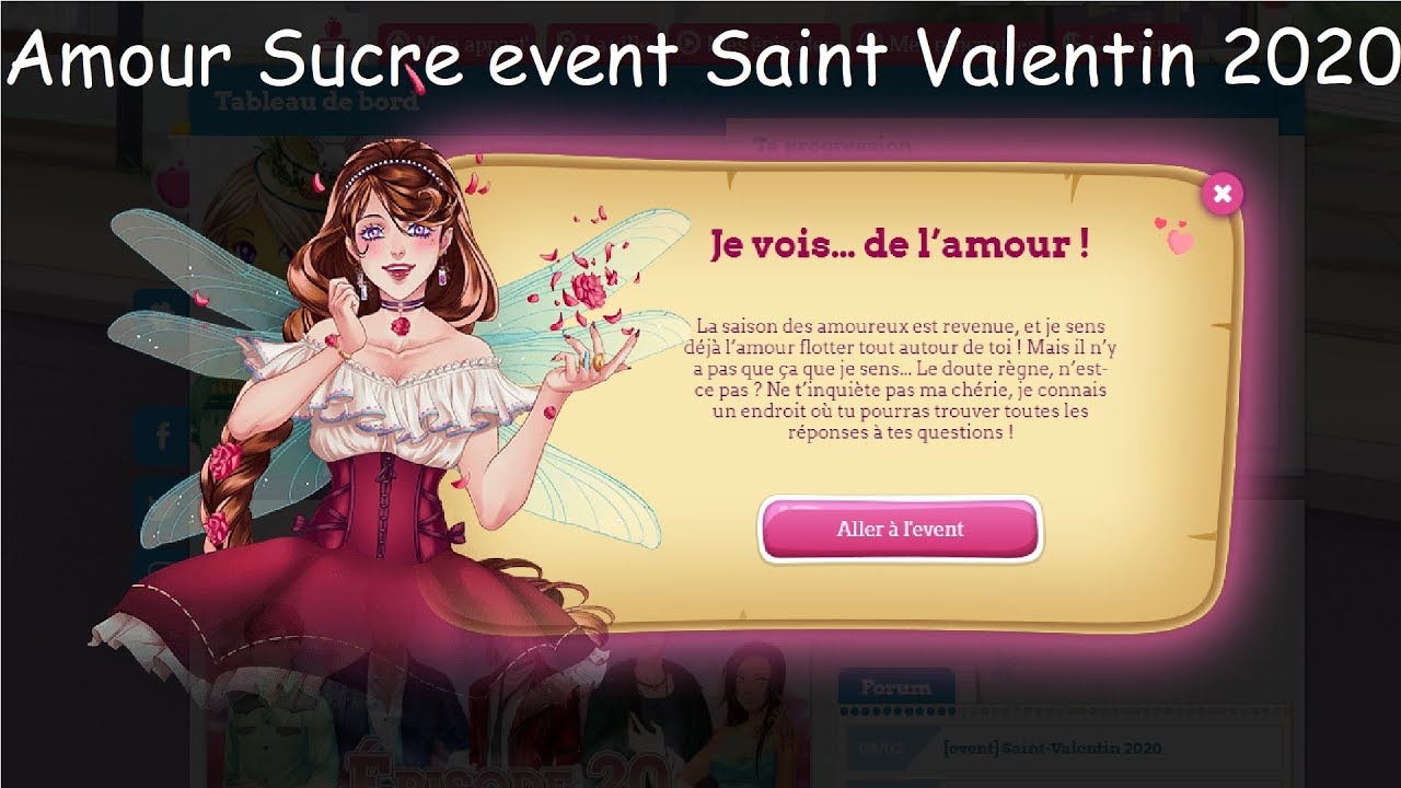 Amour Sucre Castiel Event Saint Valentin Nomigaming Youtube
