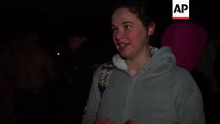 Russian Take Icy Dip To Celebrate Epiphany