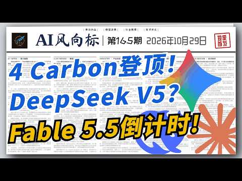 突发|Gemini 4 Carbon登顶，omni-1.2-flash就绪，DeepSeek V5曝光？Fable 5.5现身 | 10月29日 AI日报