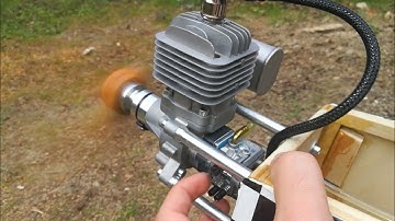 RCGF 35cc engine hand start the easy.way