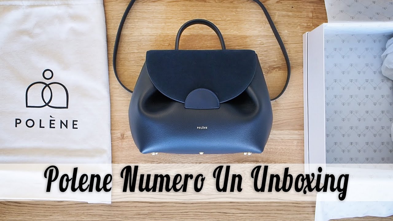 POLENE CYME BAG  Unboxing, first impressions, what fits and mod shots! 