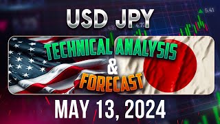 Latest USDJPY Forecast and Technical Analysis for May 13, 2024