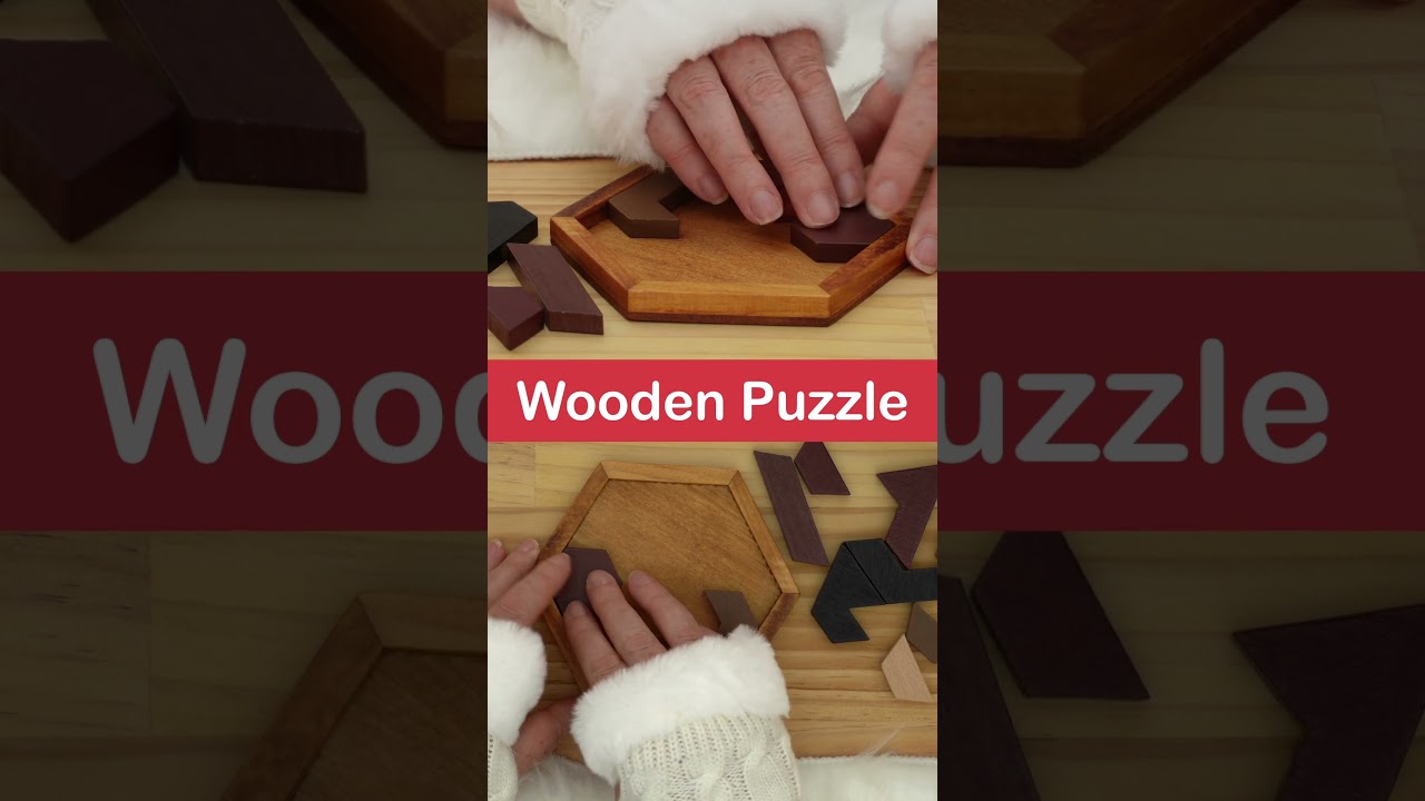 ASMR - Wooden Puzzle 