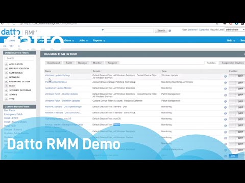 Datto RMM Demo