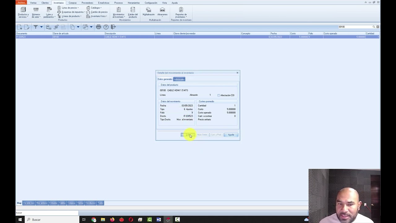 Curso aspel sae: Inventarios físicos, alta de inventarios con archivo de excel