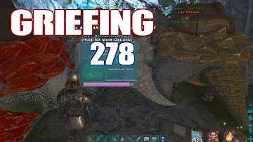 ARK OFFICIAL PVP GRIEFING N278 GLOWTAIL CAVE