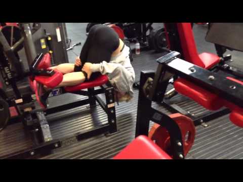 Glute ham raise variation